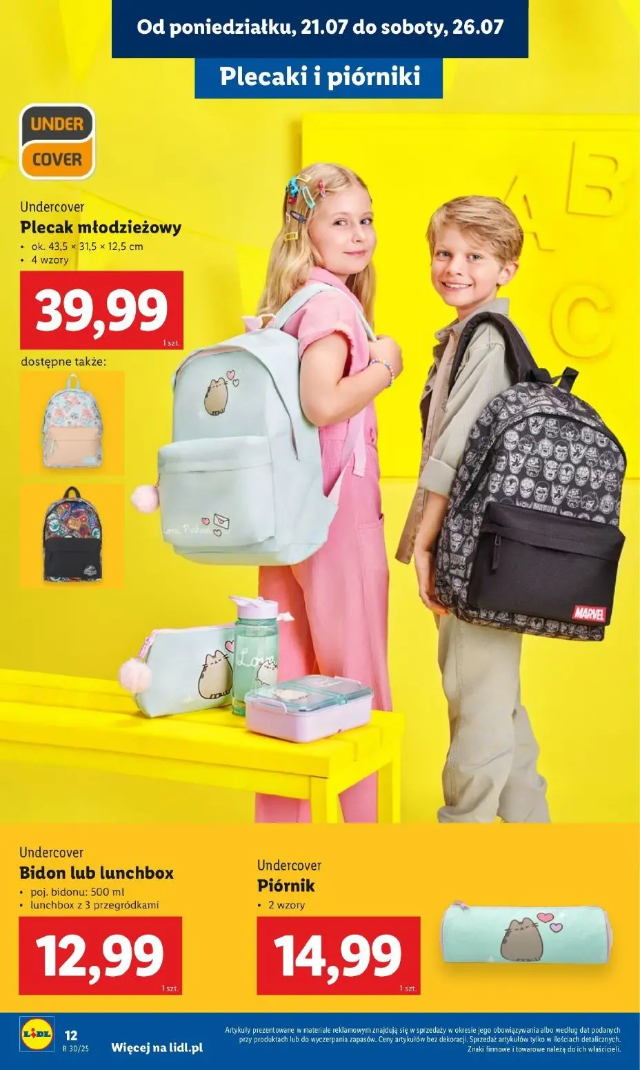 gazetka promocyjna LIDL Gotowi do szkoły - Strona 14