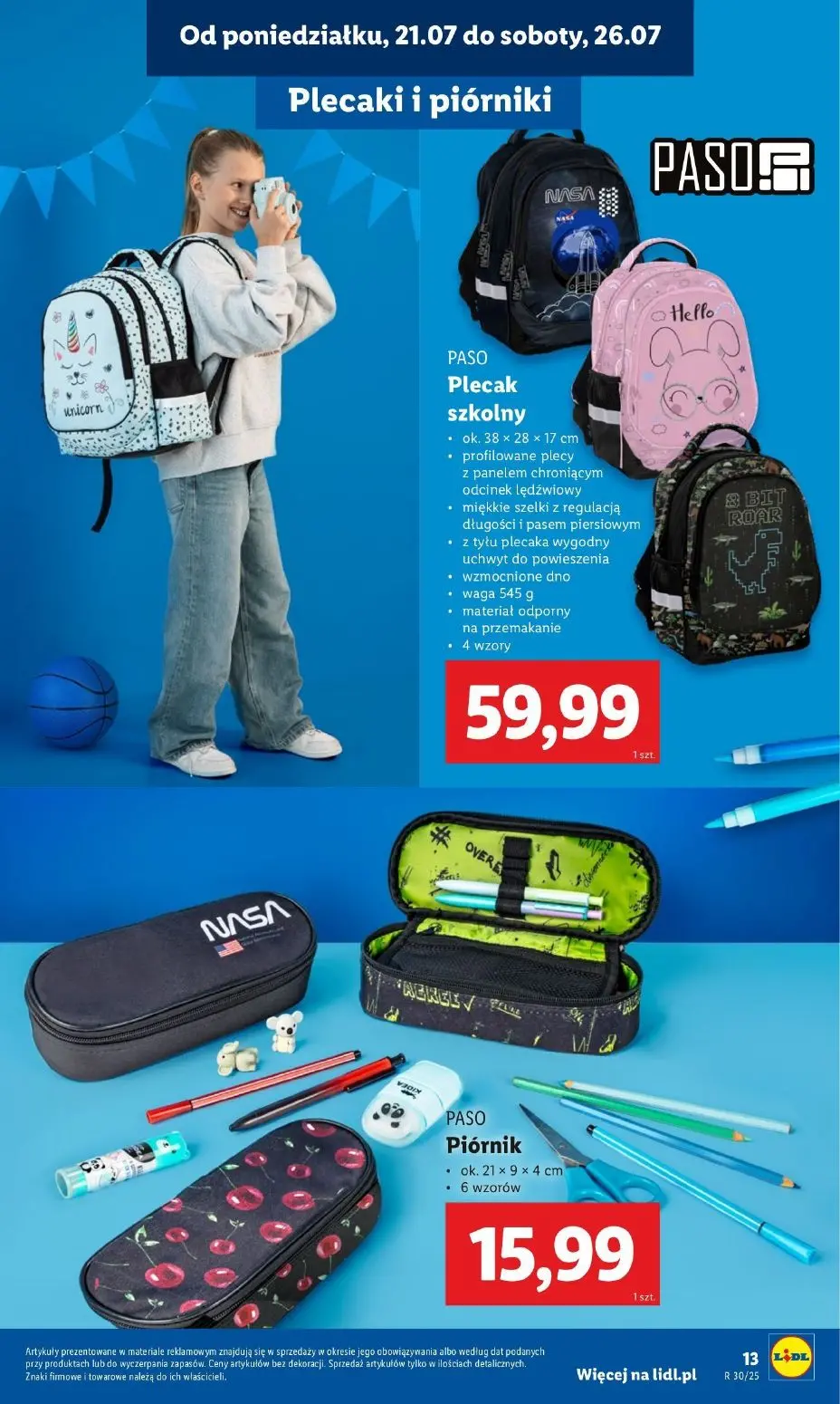 gazetka promocyjna LIDL Gotowi do szkoły - Strona 15