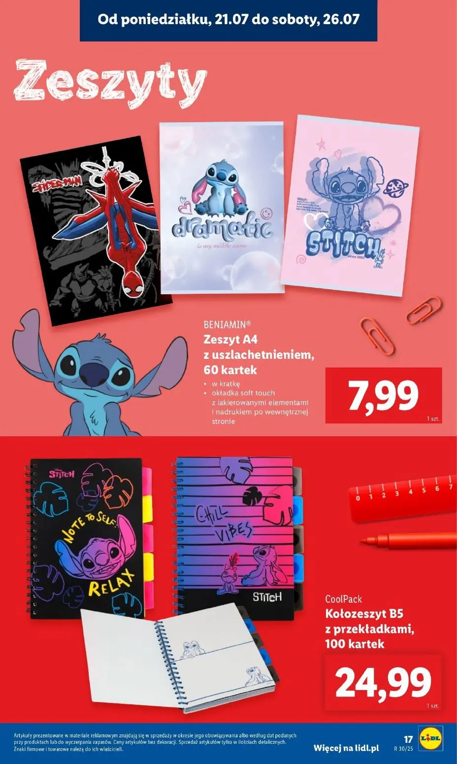 gazetka promocyjna LIDL Gotowi do szkoły - Strona 19