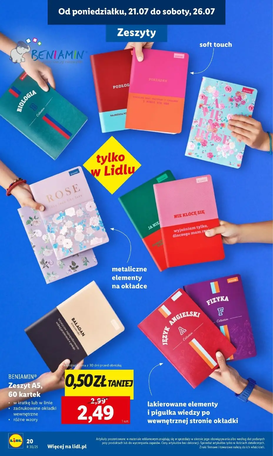 gazetka promocyjna LIDL Gotowi do szkoły - Strona 22