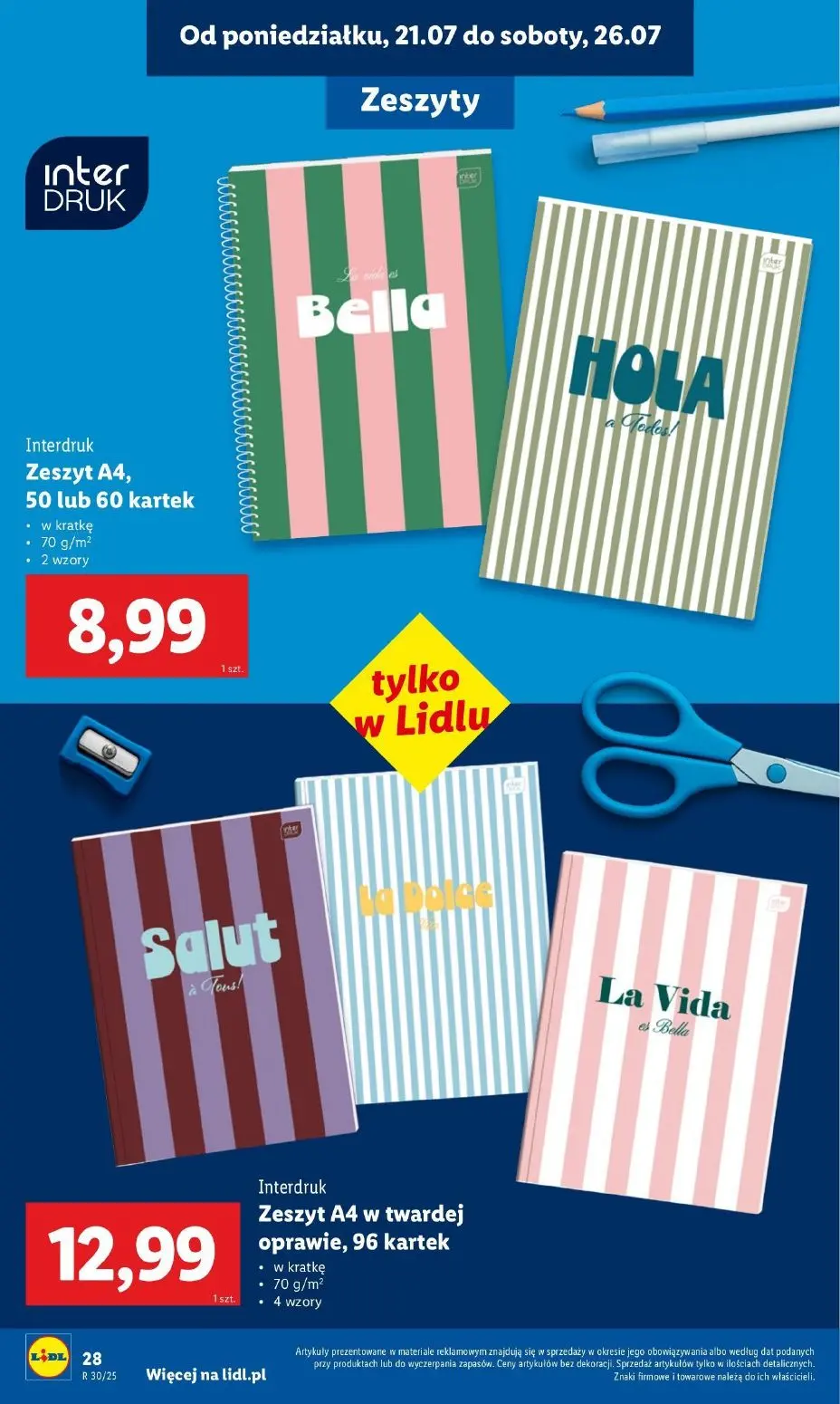 gazetka promocyjna LIDL Gotowi do szkoły - Strona 30