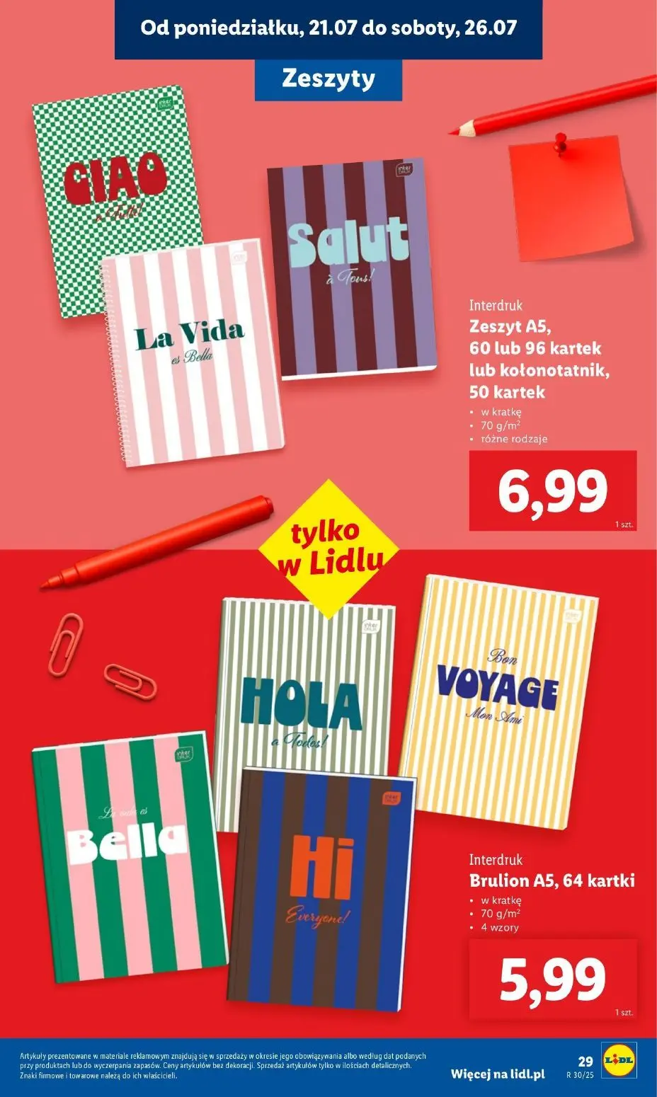 gazetka promocyjna LIDL Gotowi do szkoły - Strona 31
