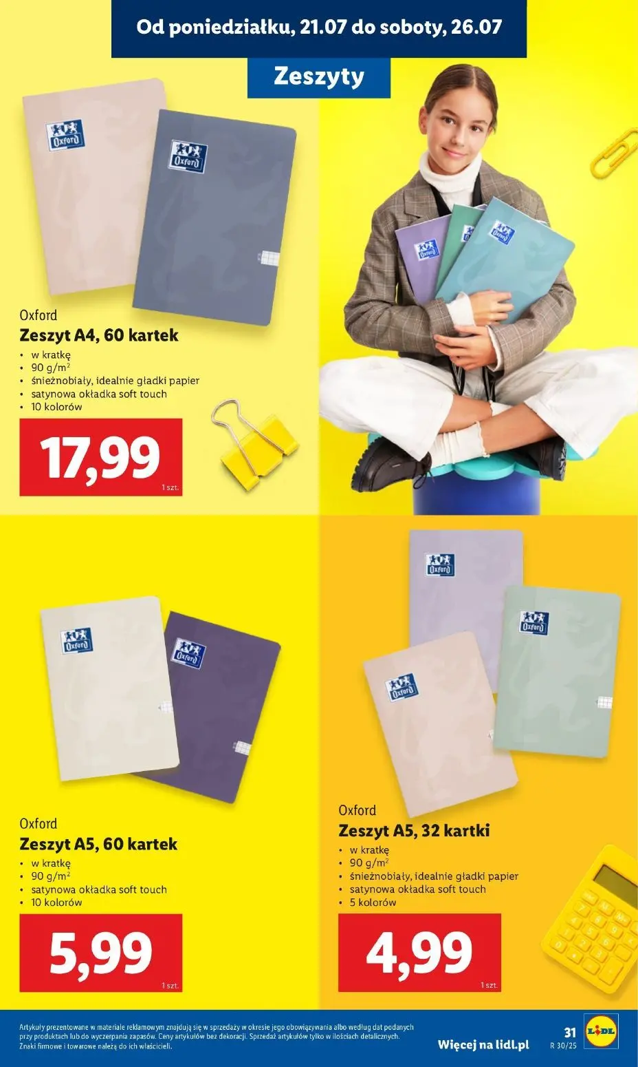 gazetka promocyjna LIDL Gotowi do szkoły - Strona 33