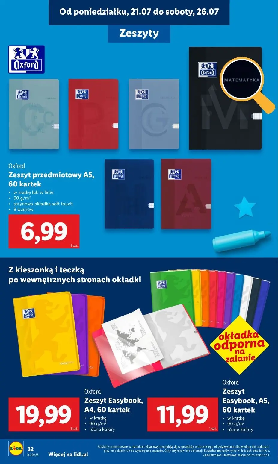 gazetka promocyjna LIDL Gotowi do szkoły - Strona 34