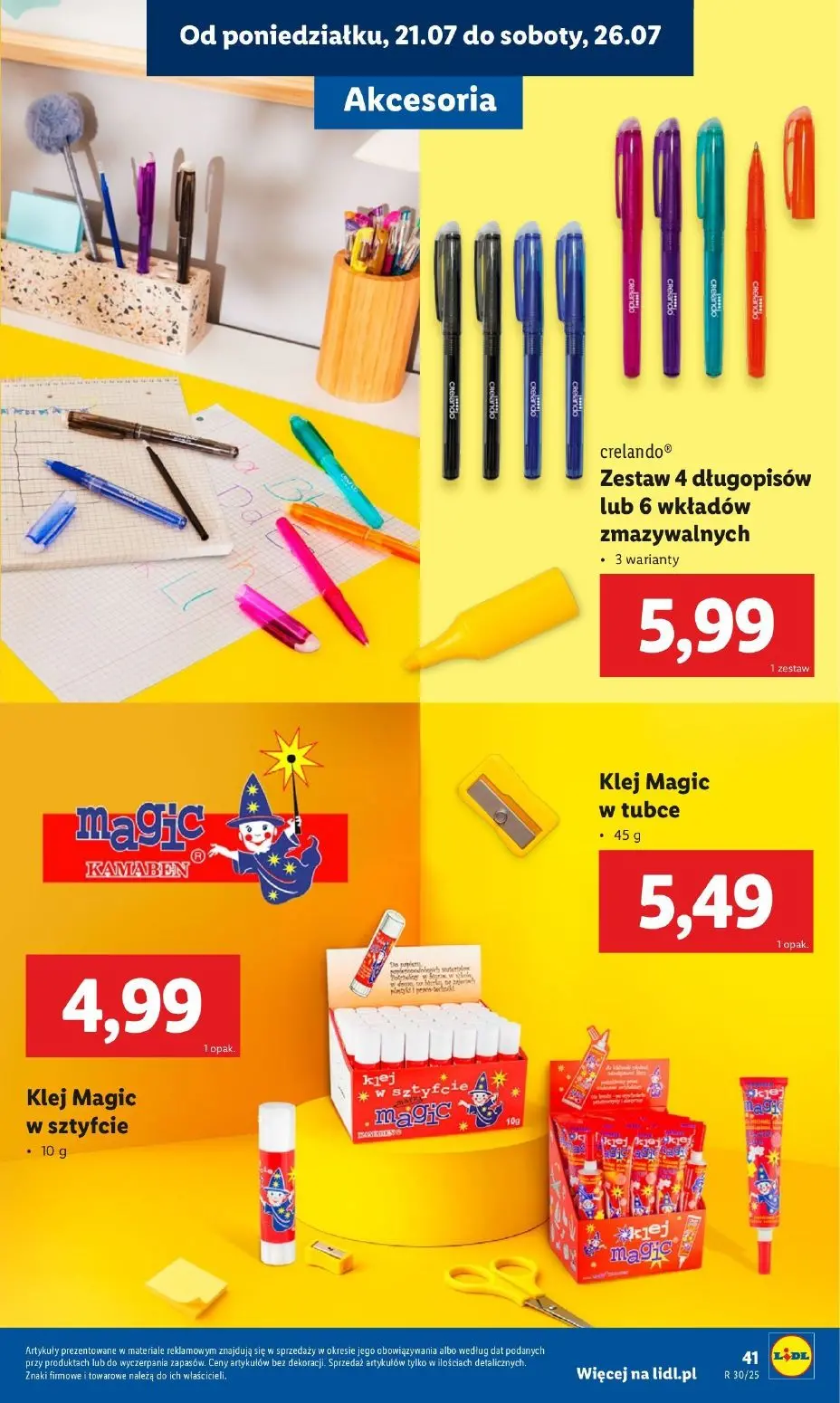 gazetka promocyjna LIDL Gotowi do szkoły - Strona 43