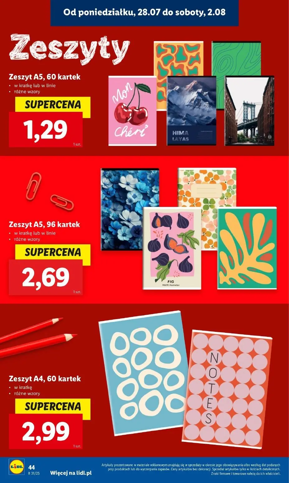 gazetka promocyjna LIDL Gotowi do szkoły - Strona 46