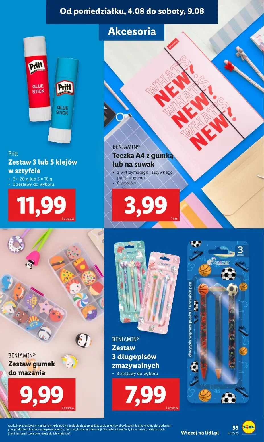 gazetka promocyjna LIDL Gotowi do szkoły - Strona 57