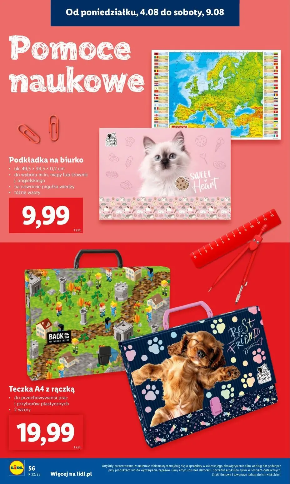 gazetka promocyjna LIDL Gotowi do szkoły - Strona 58