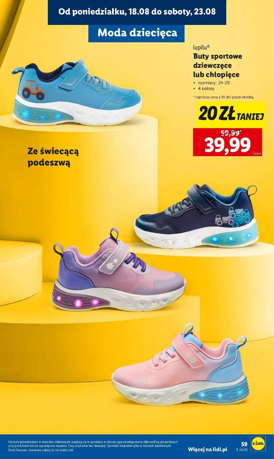 gazetka promocyjna LIDL Gotowi do szkoły - Strona 61