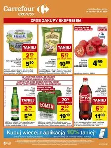 Gazetka promocyjna Carrefour Express, ważna od 2025-07-22 do 2025-07-28.