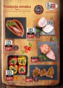 Gazetka promocyjna bi1, ważna od 2025-06-25 do 2025-07-29.