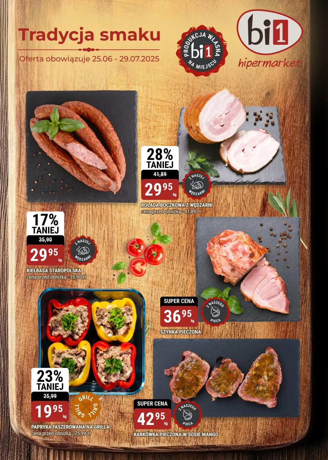 gazetka promocyjna bi1 Ełk - Tradycje smaku - Strona 1