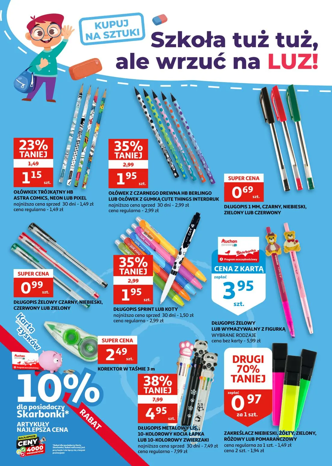 gazetka promocyjna Auchan Racibórz - Szkoła - Strona 2