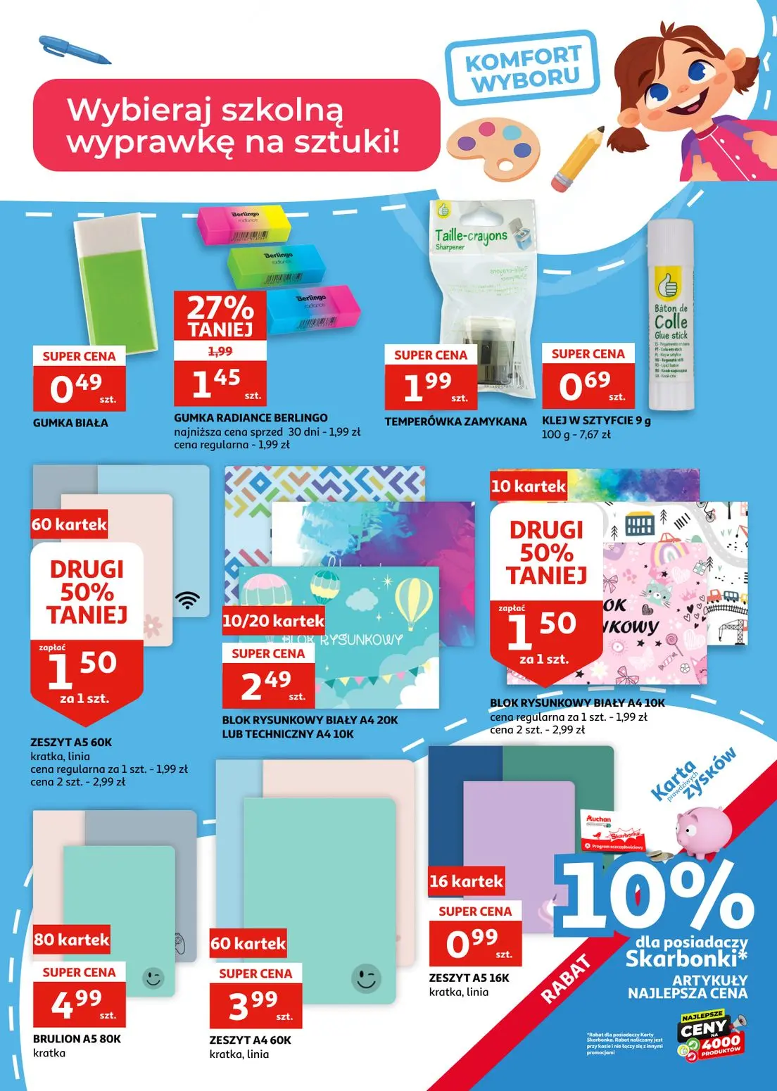 gazetka promocyjna Auchan Racibórz - Szkoła - Strona 3