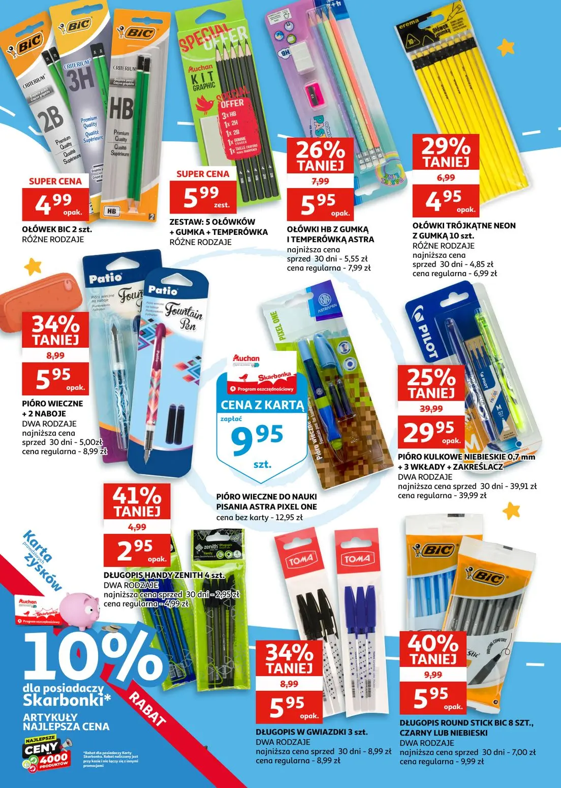 gazetka promocyjna Auchan Racibórz - Szkoła - Strona 4