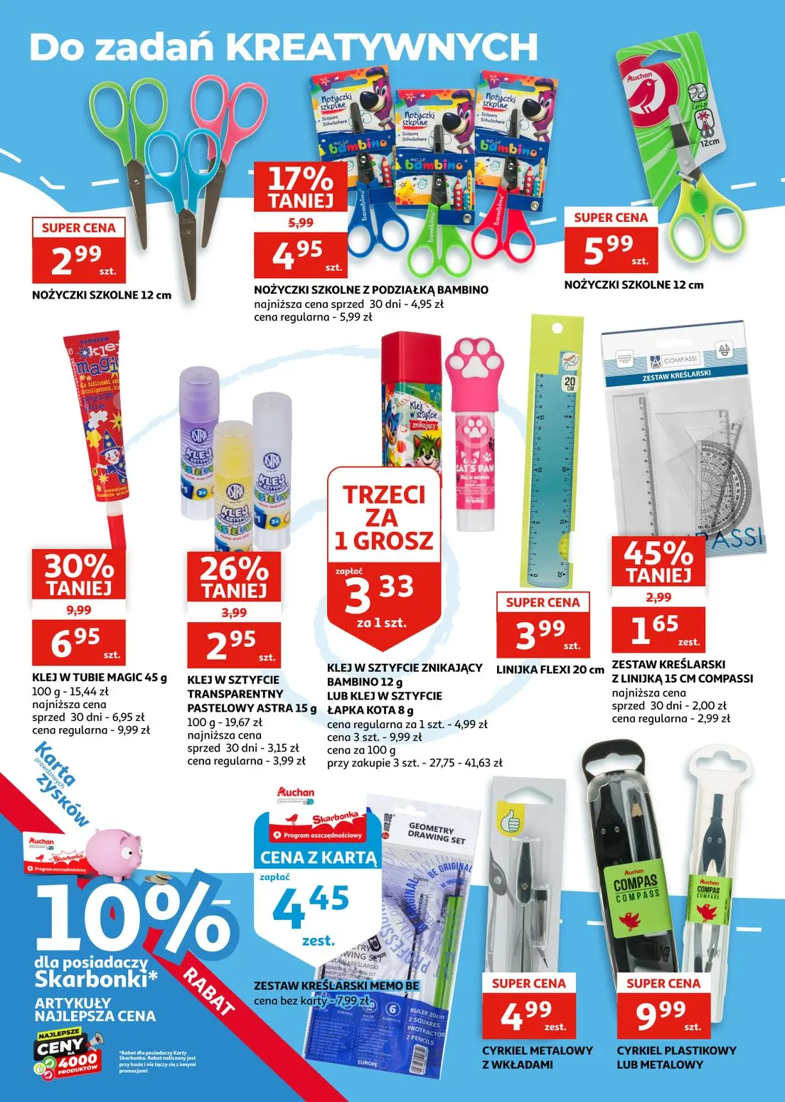 gazetka promocyjna Auchan Racibórz - Szkoła - Strona 6