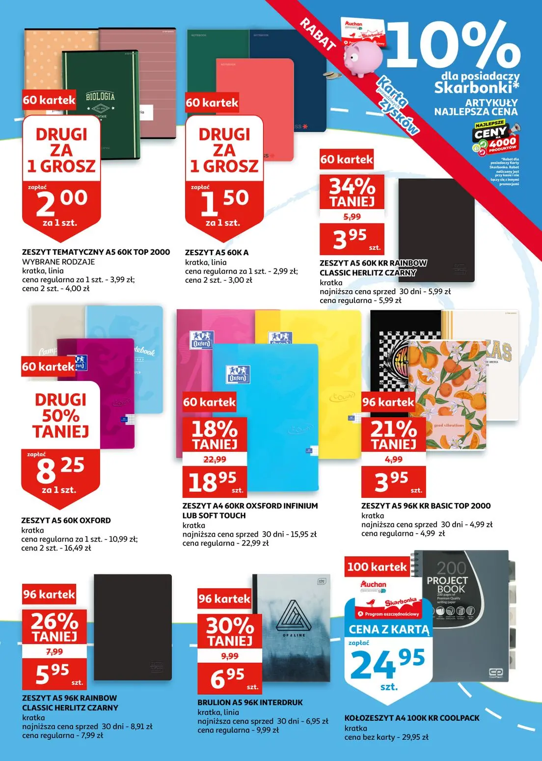 gazetka promocyjna Auchan Racibórz - Szkoła - Strona 9