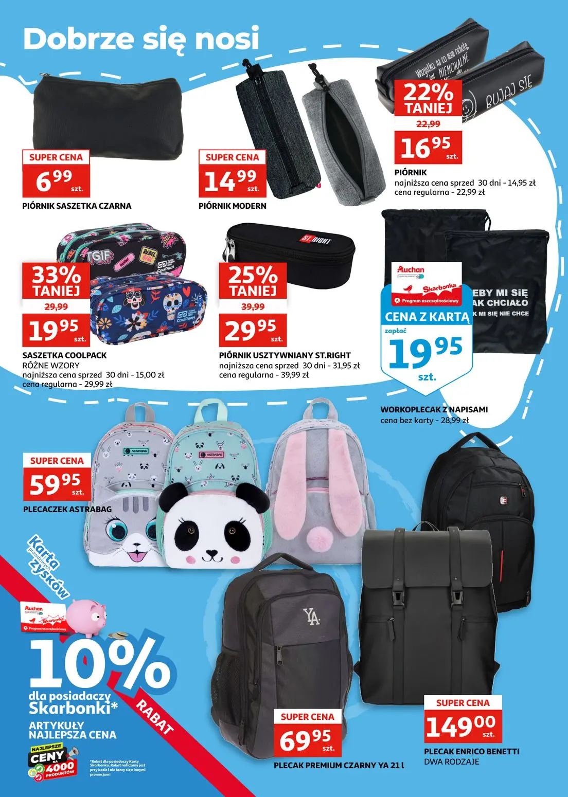 gazetka promocyjna Auchan Racibórz - Szkoła - Strona 10
