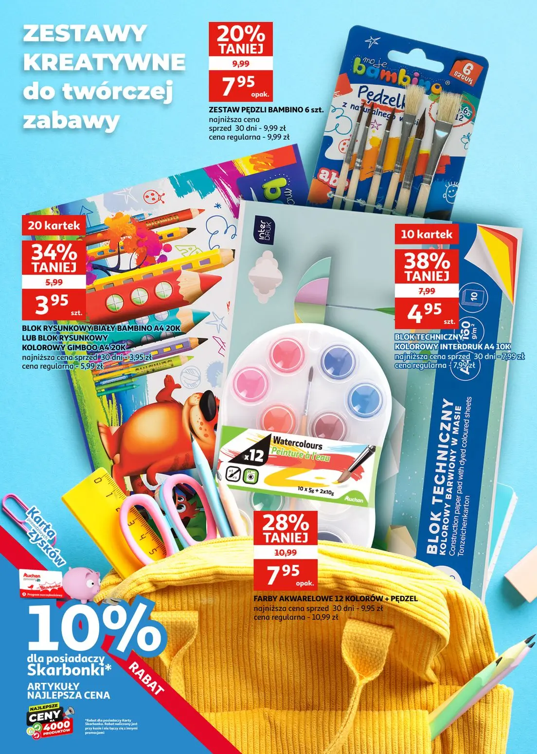 gazetka promocyjna Auchan Racibórz - Szkoła - Strona 14