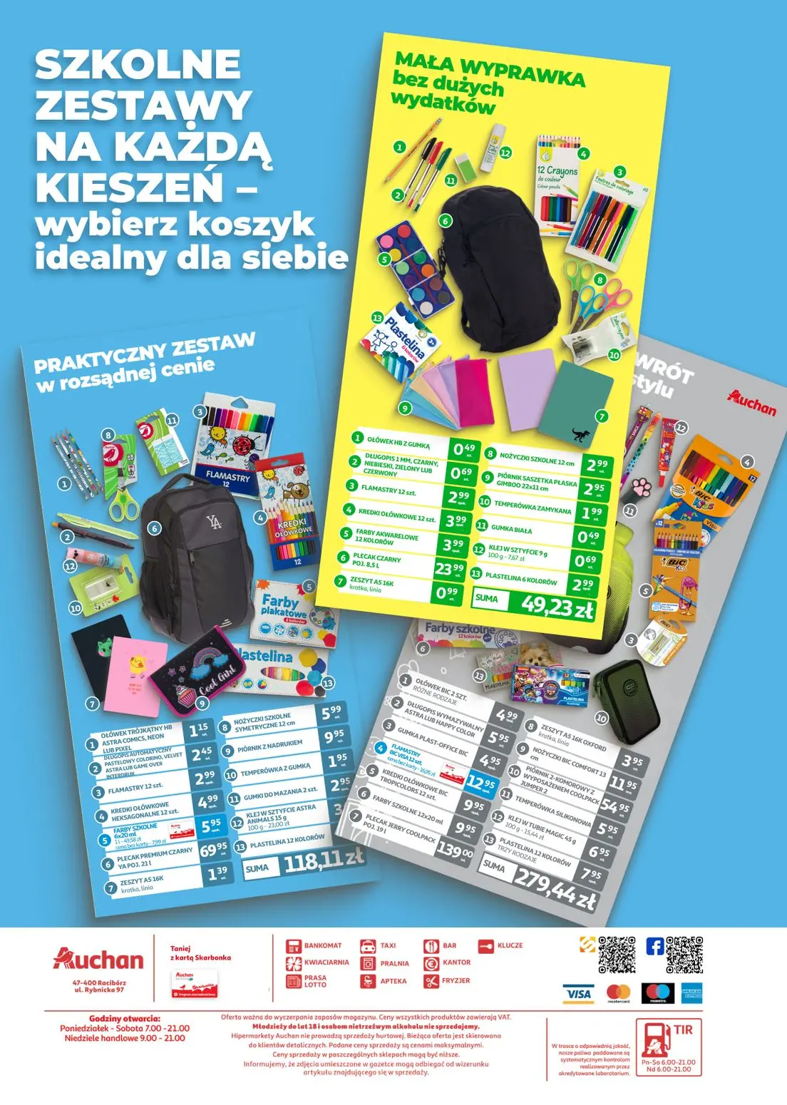 gazetka promocyjna Auchan Racibórz - Szkoła - Strona 16