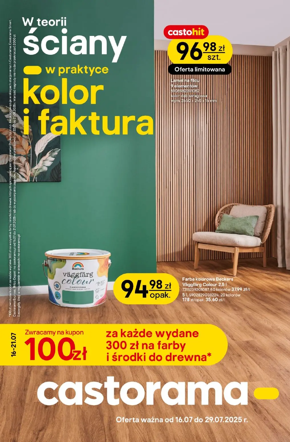 gazetka promocyjna castorama W teorii ściany - Strona 1