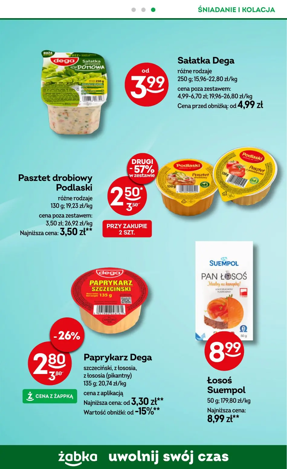 gazetka promocyjna Żabka Uwolnij swój czas! - Strona 62