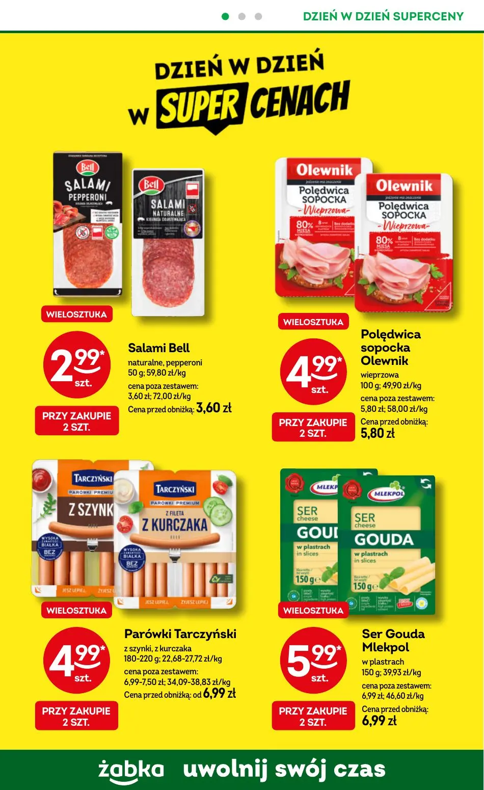 gazetka promocyjna Żabka Uwolnij swój czas! - Strona 63