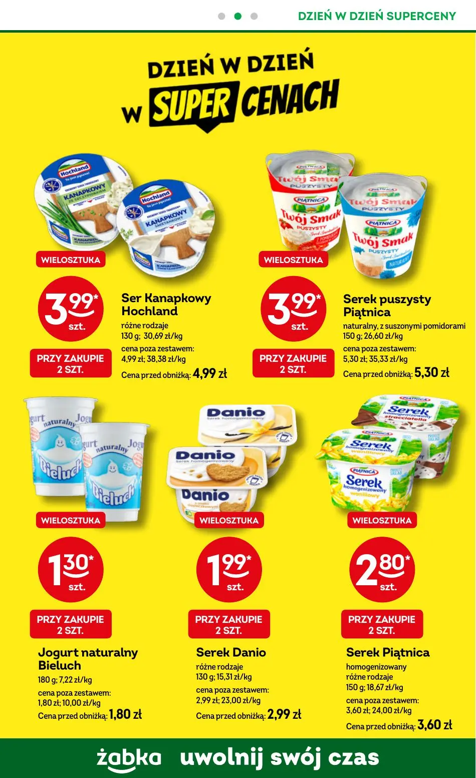 gazetka promocyjna Żabka Uwolnij swój czas! - Strona 64