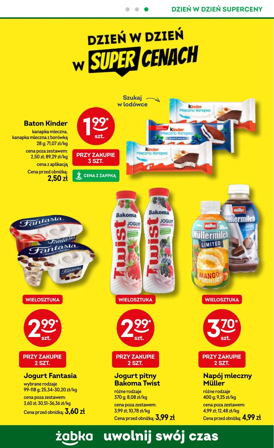 gazetka promocyjna Żabka Uwolnij swój czas! - Strona 65