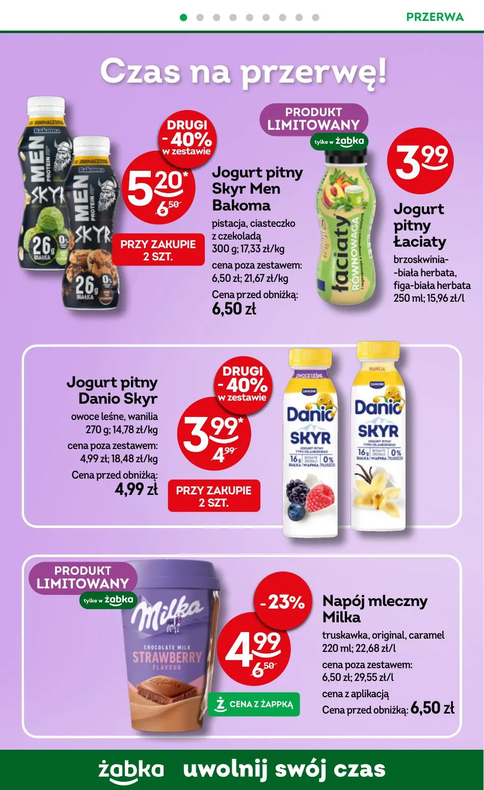 gazetka promocyjna Żabka Uwolnij swój czas! - Strona 66