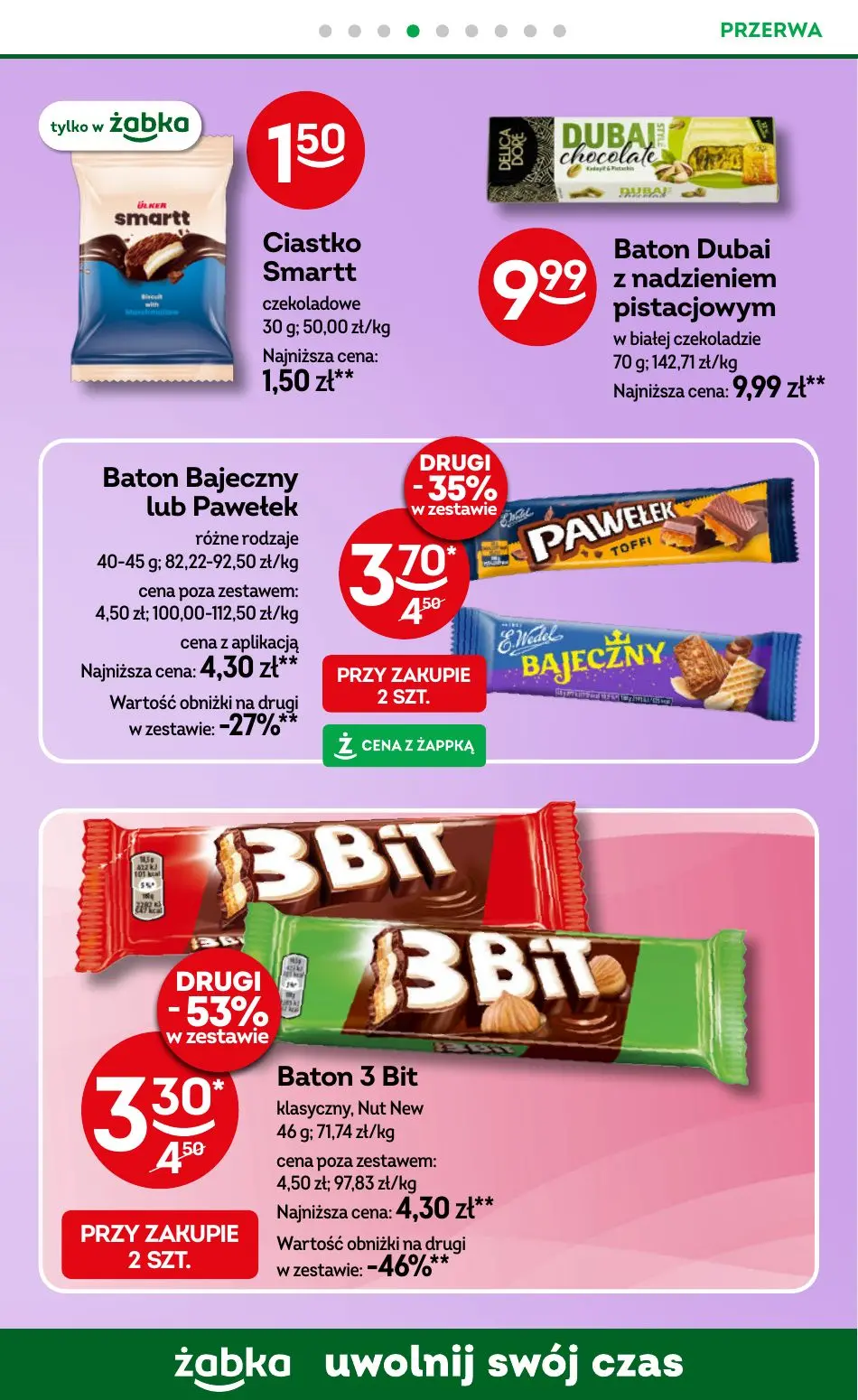 gazetka promocyjna Żabka Uwolnij swój czas! - Strona 69