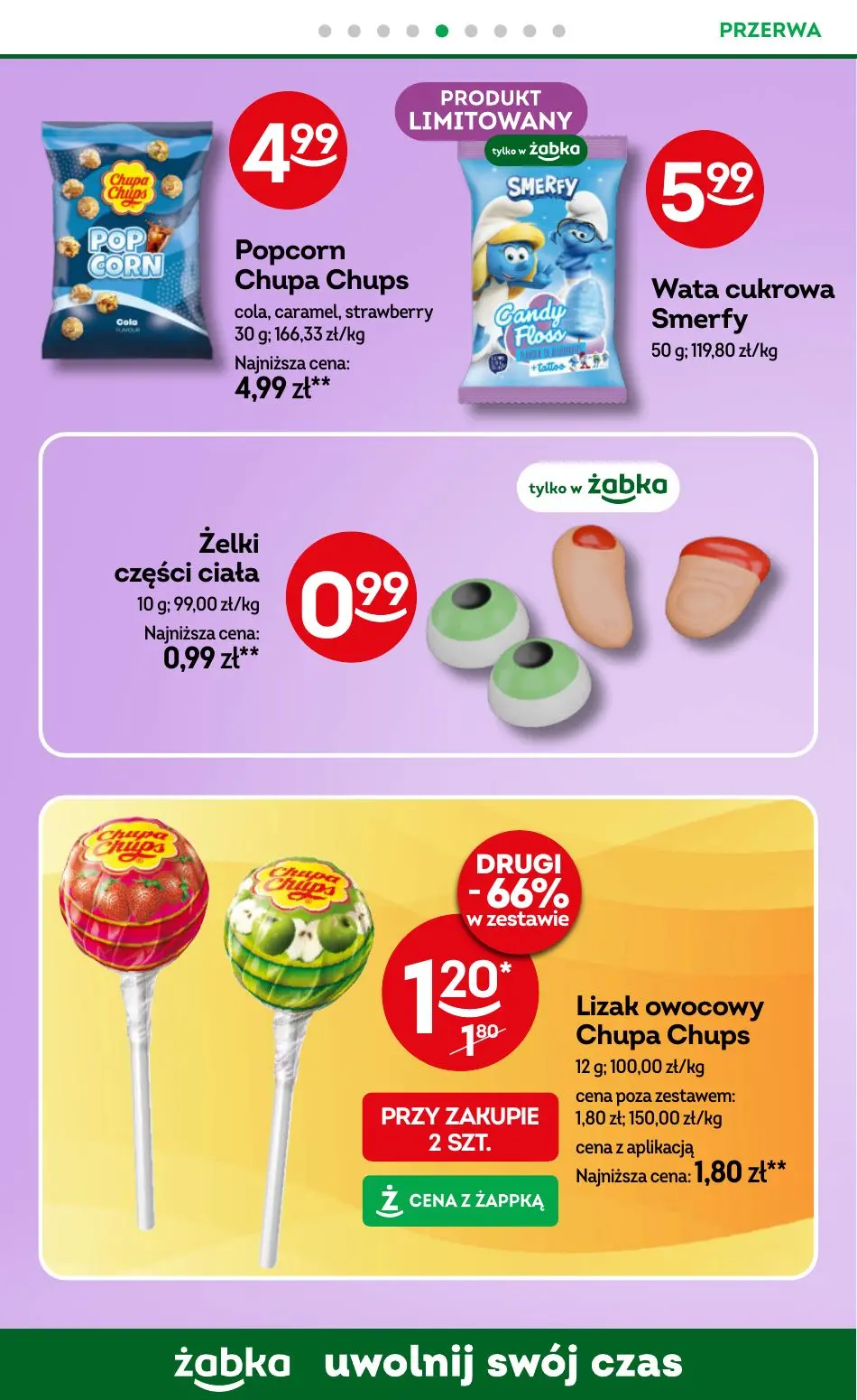 gazetka promocyjna Żabka Uwolnij swój czas! - Strona 70