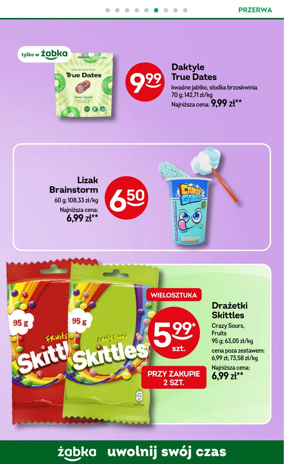 gazetka promocyjna Żabka Uwolnij swój czas! - Strona 71