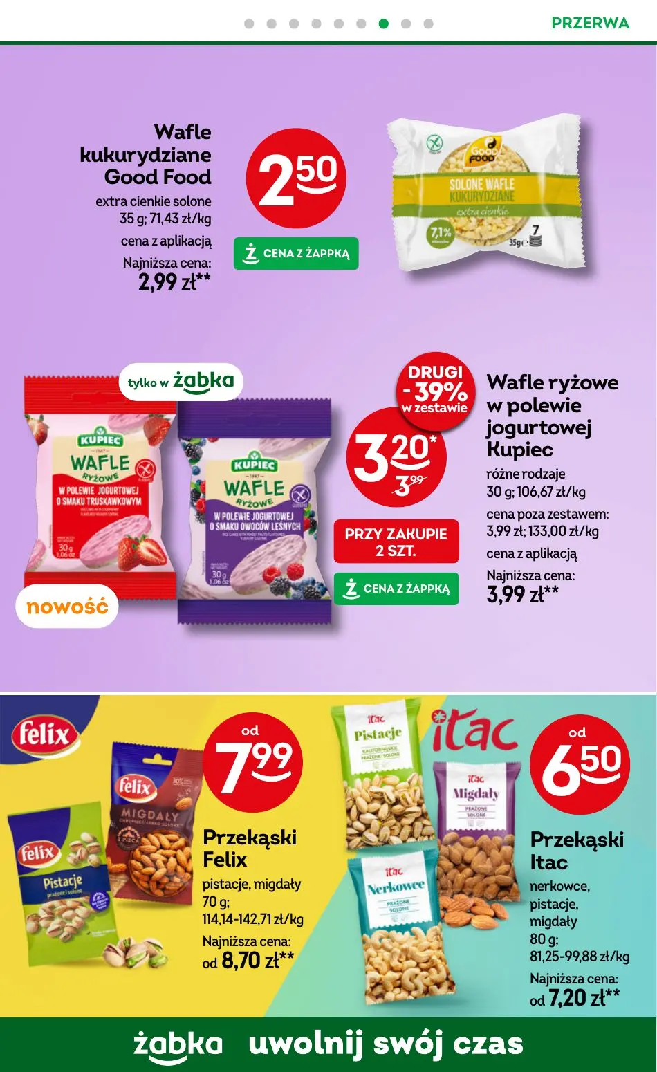 gazetka promocyjna Żabka Uwolnij swój czas! - Strona 72
