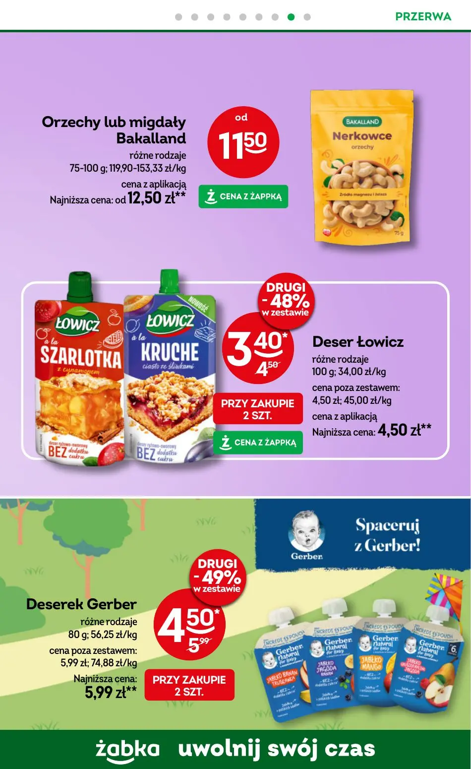 gazetka promocyjna Żabka Uwolnij swój czas! - Strona 73