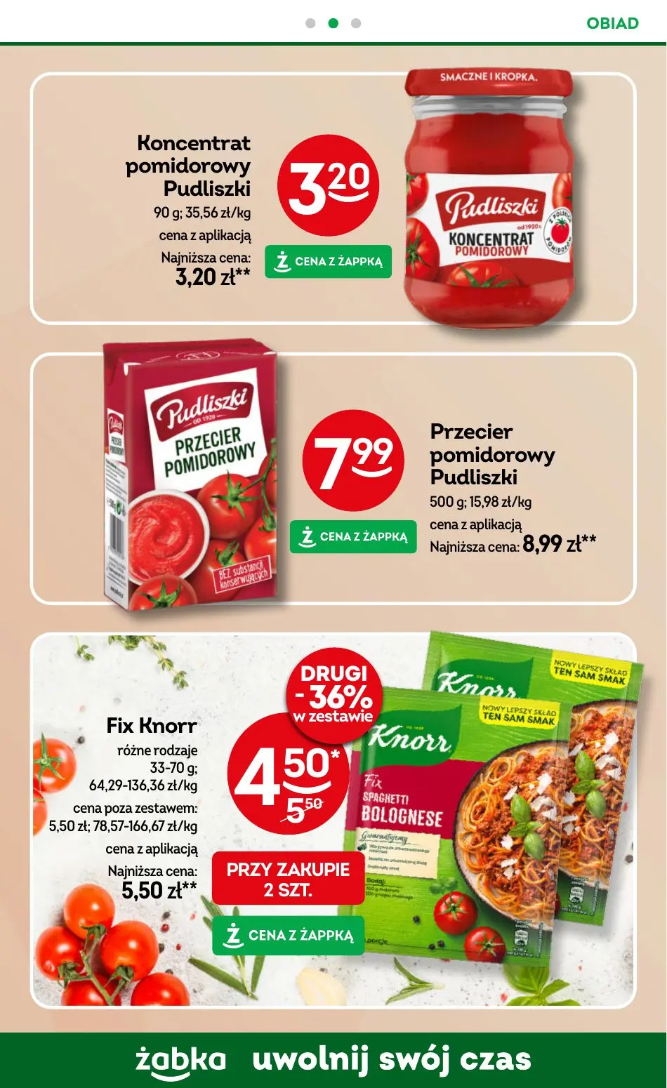 gazetka promocyjna Żabka Uwolnij swój czas! - Strona 79