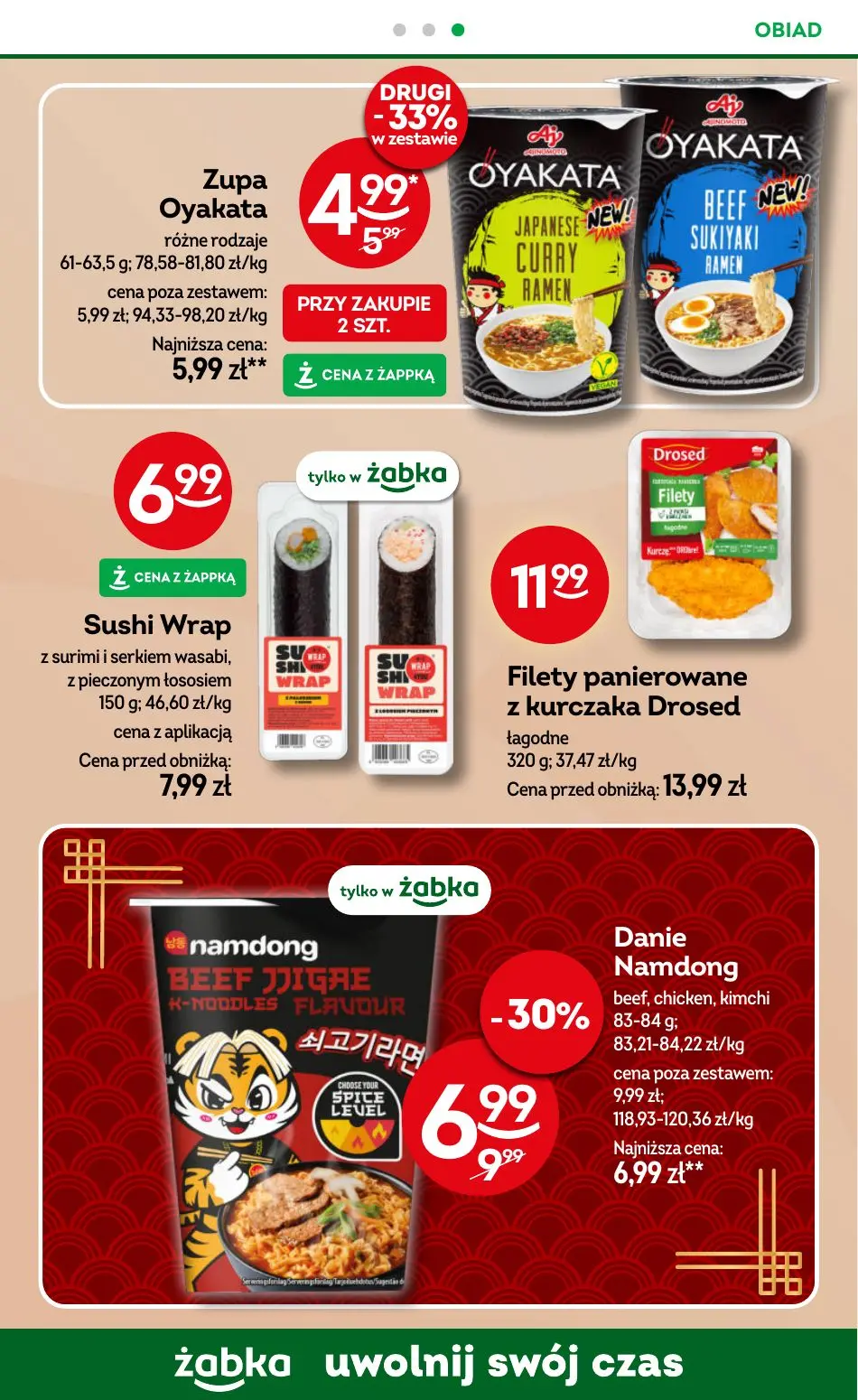gazetka promocyjna Żabka Uwolnij swój czas! - Strona 80