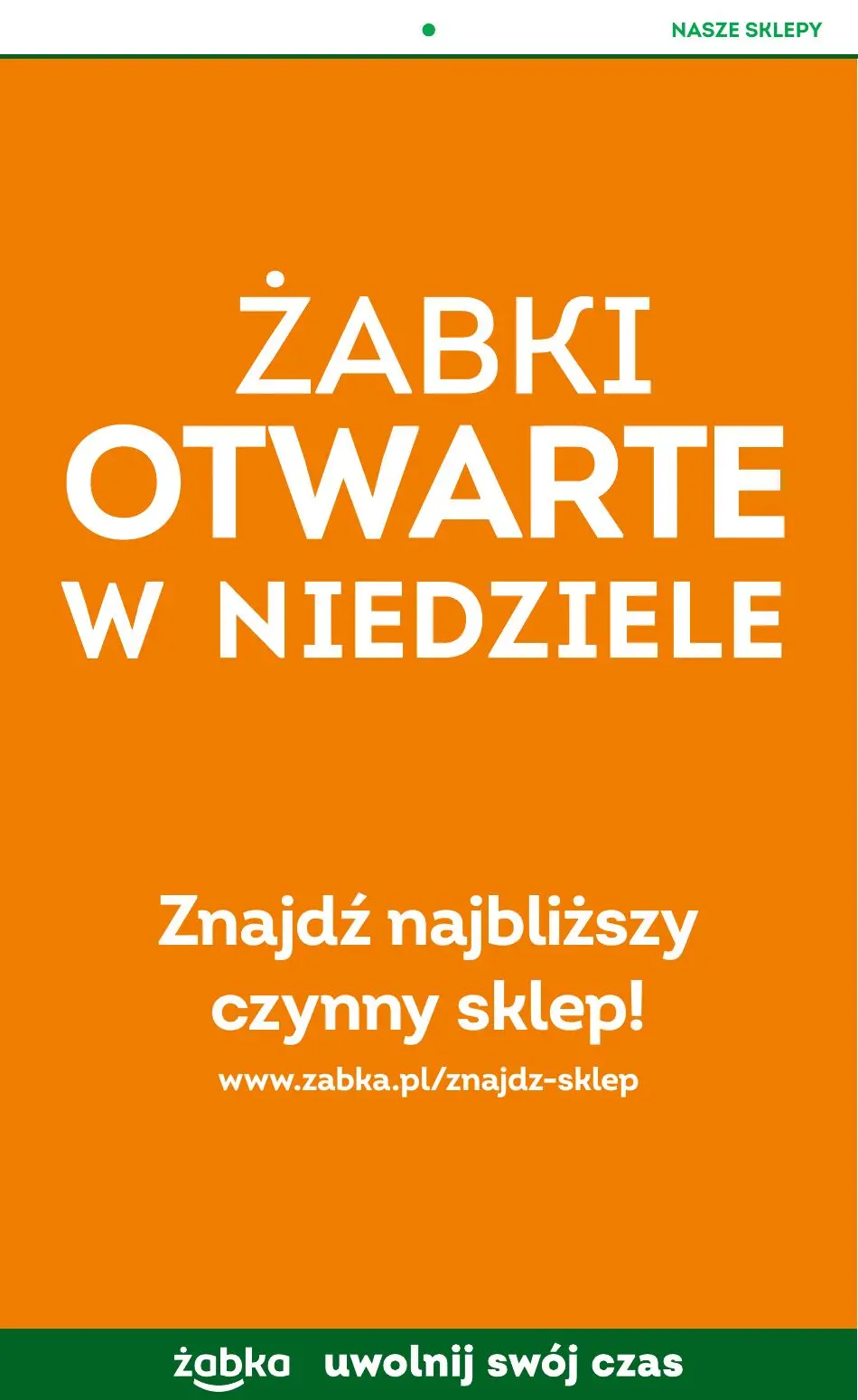 gazetka promocyjna Żabka Uwolnij swój czas! - Strona 83