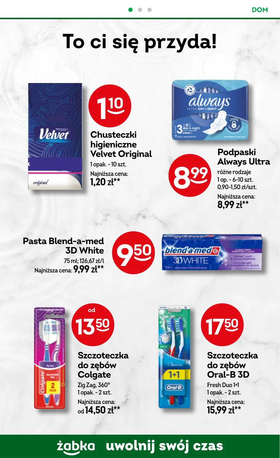 gazetka promocyjna Żabka Uwolnij swój czas! - Strona 84
