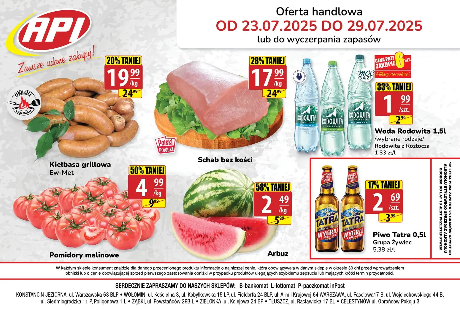 gazetka promocyjna API MARKET  - Strona 1