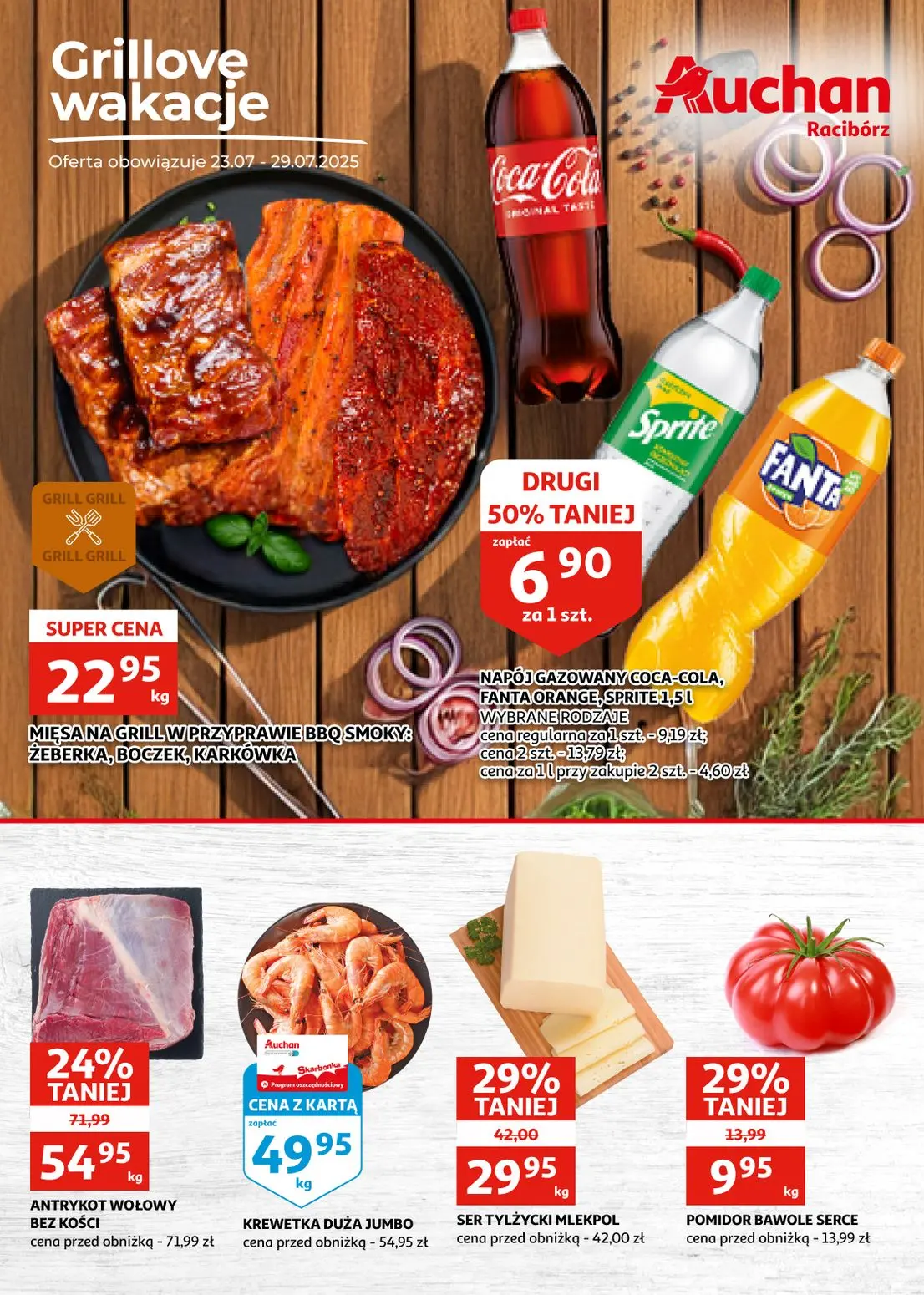 gazetka promocyjna Auchan Racibórz - Strona 1