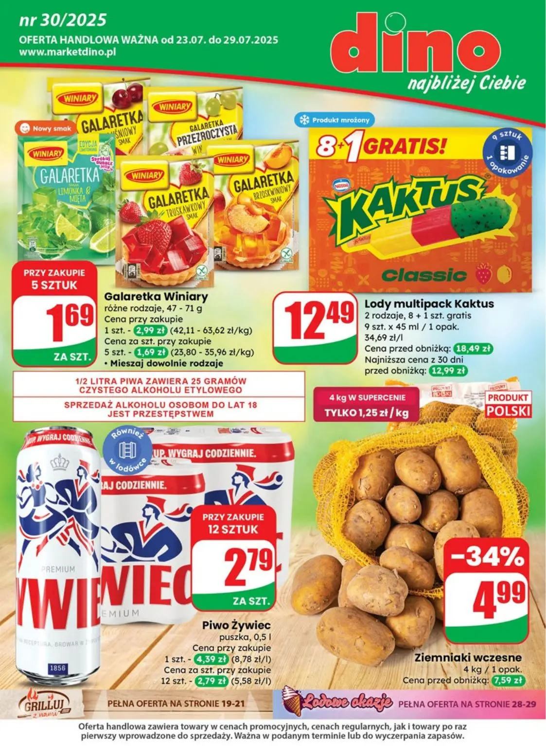 gazetka promocyjna dino Od środy - Strona 1