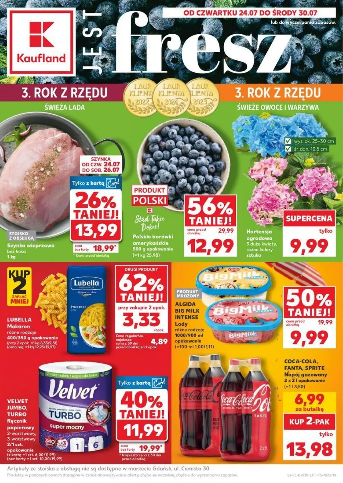 gazetka promocyjna Kaufland Jest fresz - Strona 1