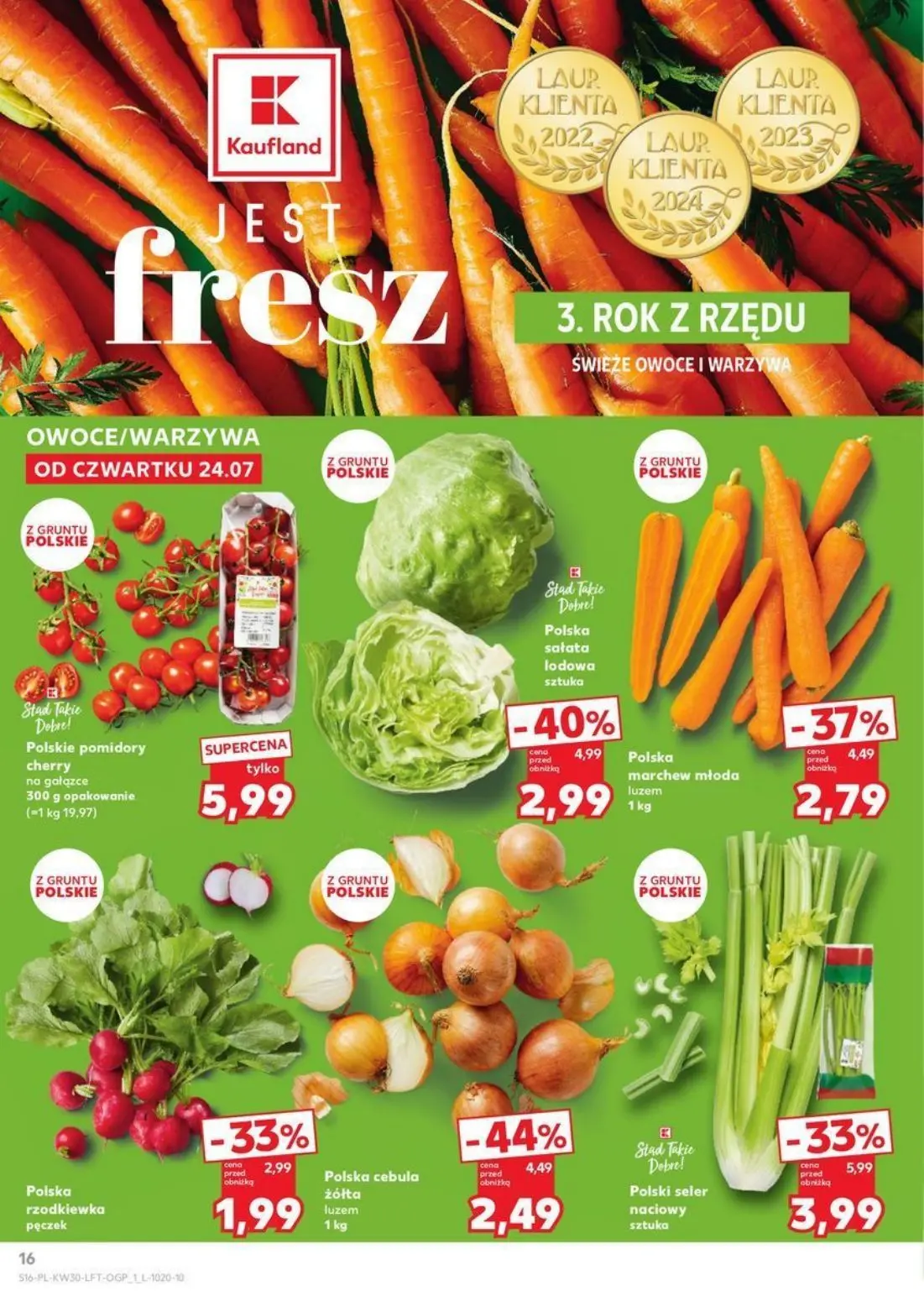 gazetka promocyjna Kaufland Jest fresz - Strona 16