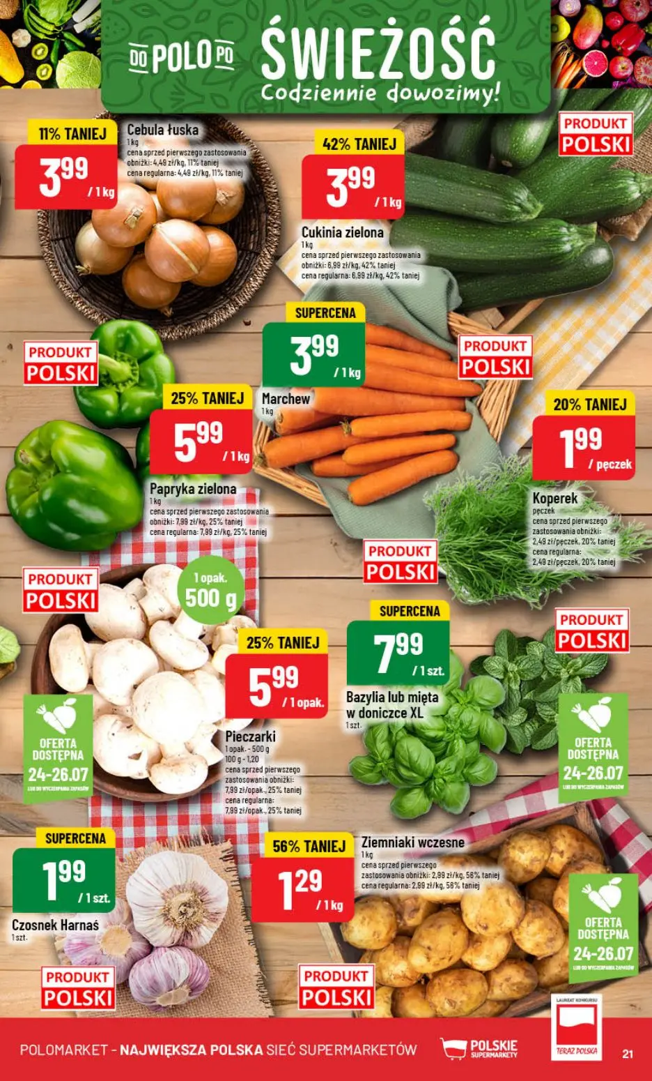 gazetka promocyjna POLOmarket Do POLO po świeżość! - Strona 21