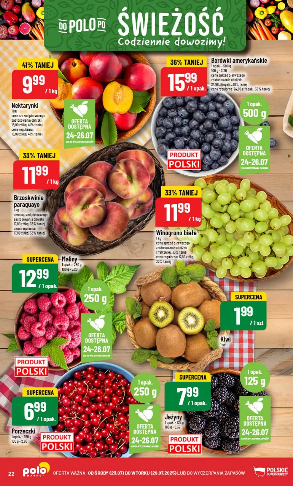 gazetka promocyjna POLOmarket Do POLO po świeżość! - Strona 22