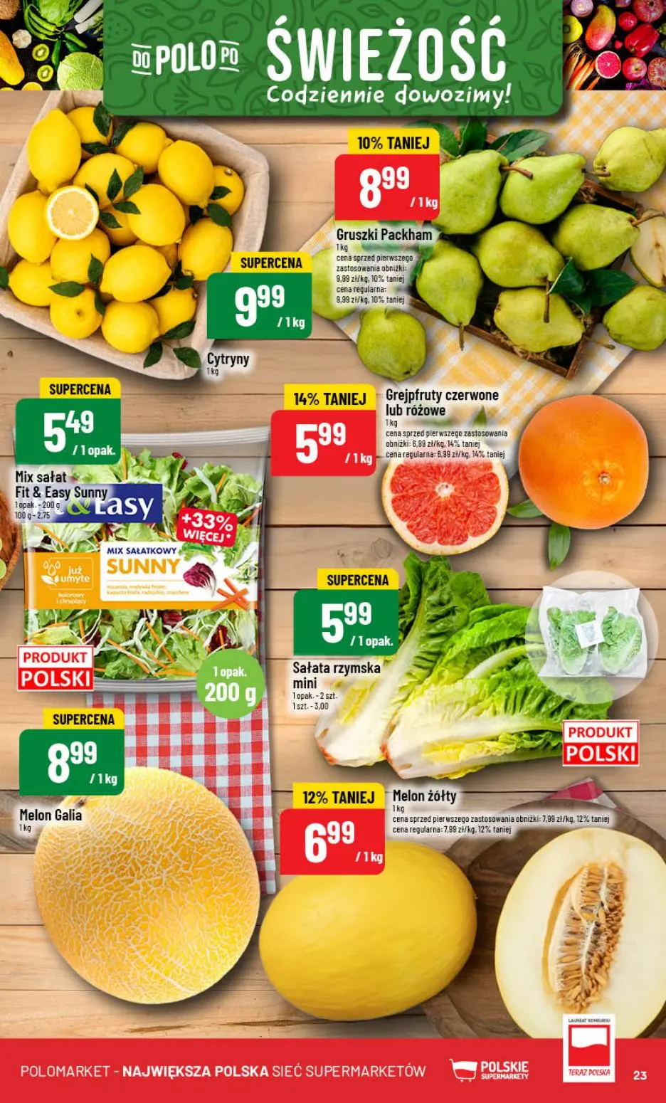 gazetka promocyjna POLOmarket Do POLO po świeżość! - Strona 23