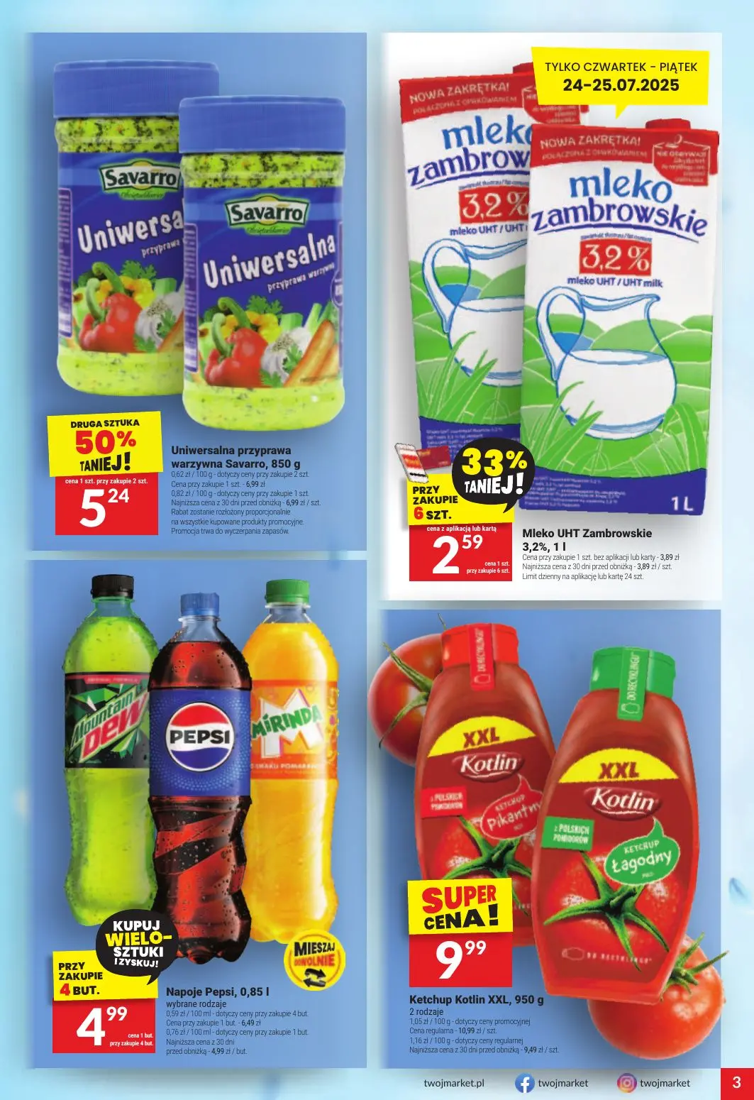 gazetka promocyjna Twój Market Zawsze po drodze! - Strona 3