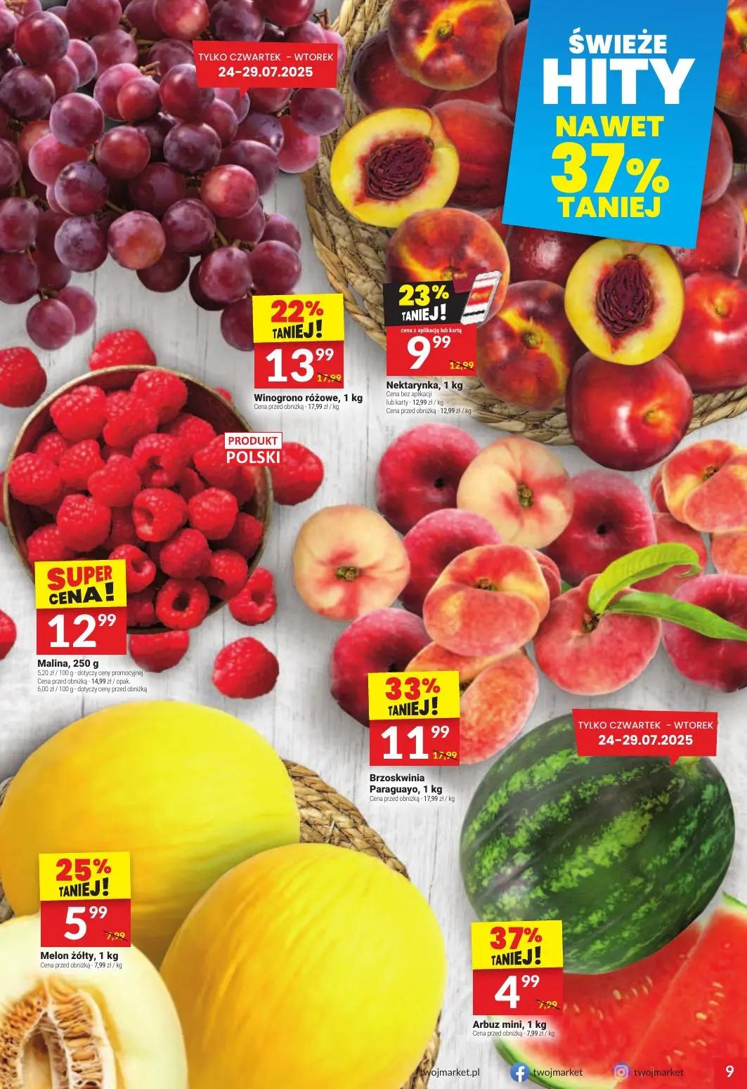 gazetka promocyjna Twój Market Zawsze po drodze! - Strona 9