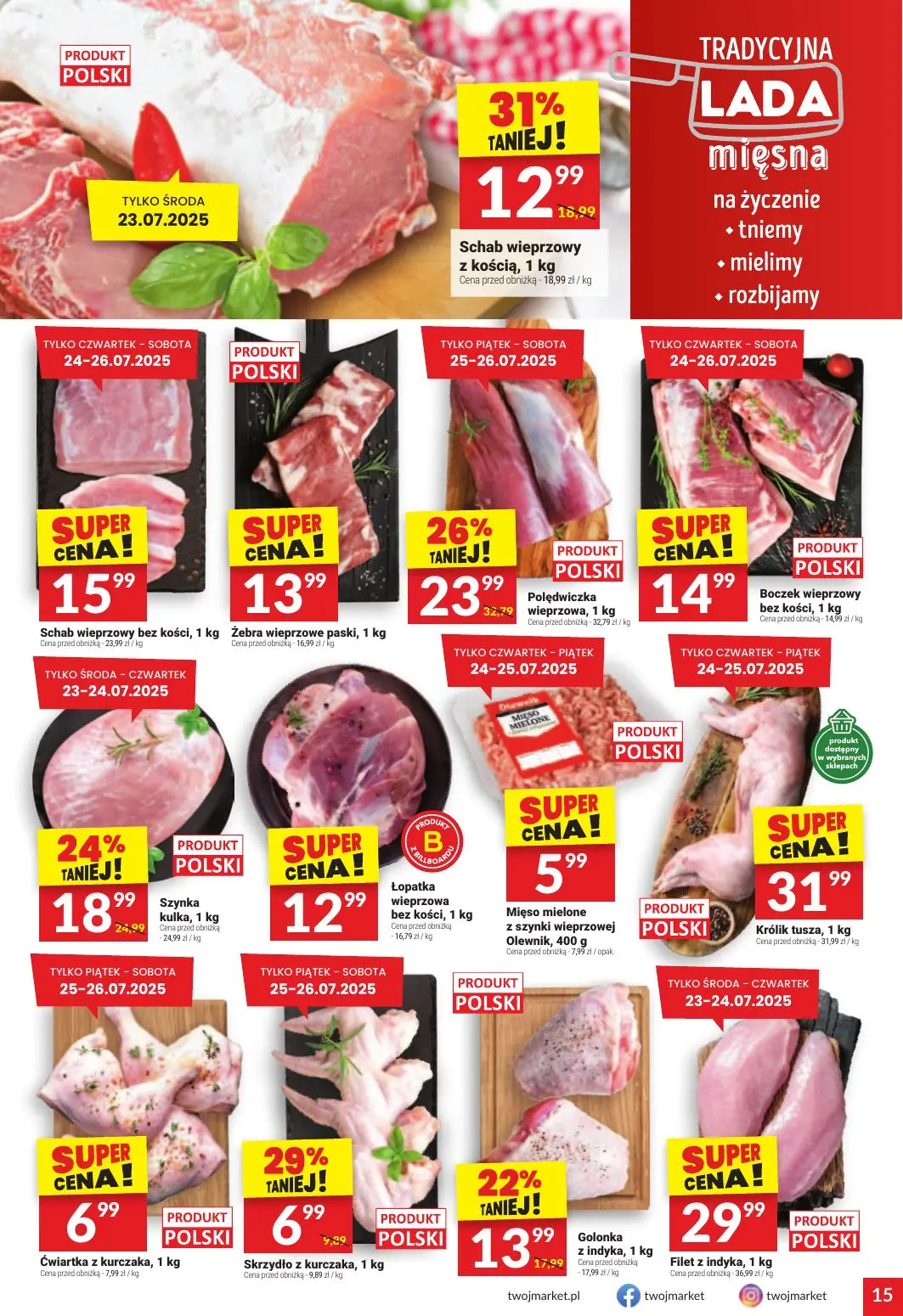 gazetka promocyjna Twój Market Zawsze po drodze! - Strona 15